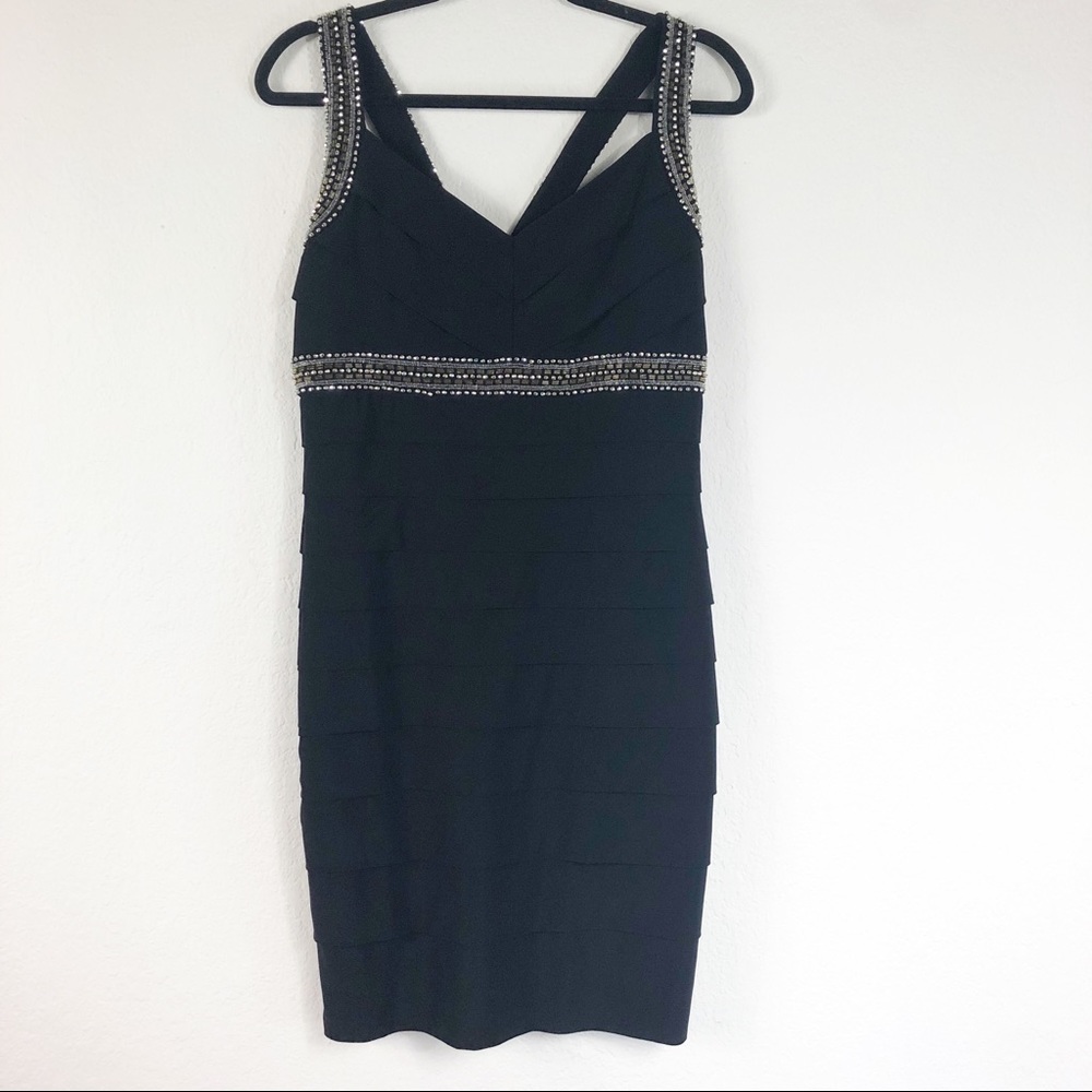 White House black market body con dress size 12